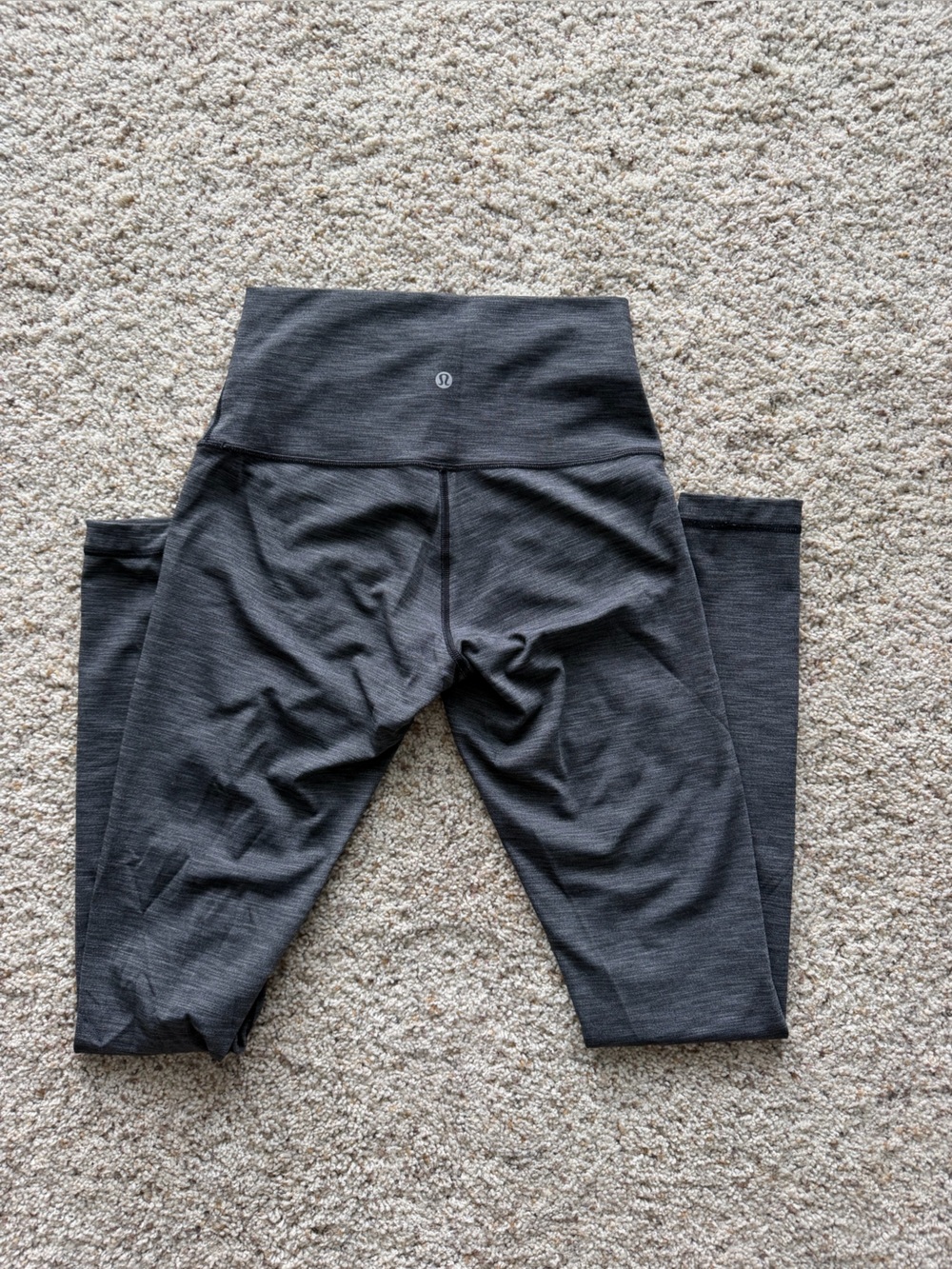 lululemon athletica Charcoal Heather High-Rise Leggings